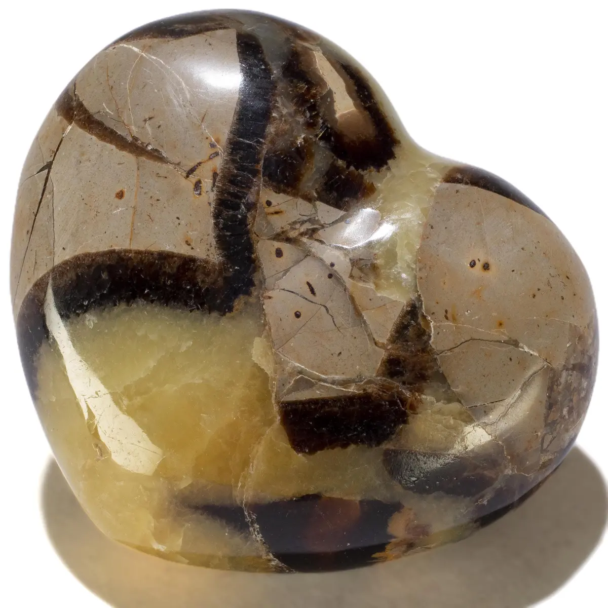 Septarian Gemstone Heart Carving 1