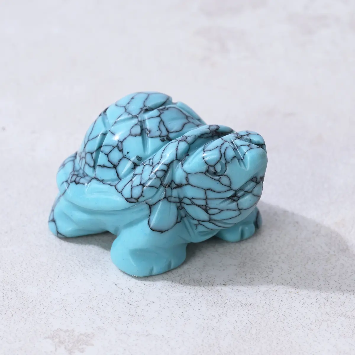 Turquoise Turtle 2'' Natural Gemstone Carving 1
