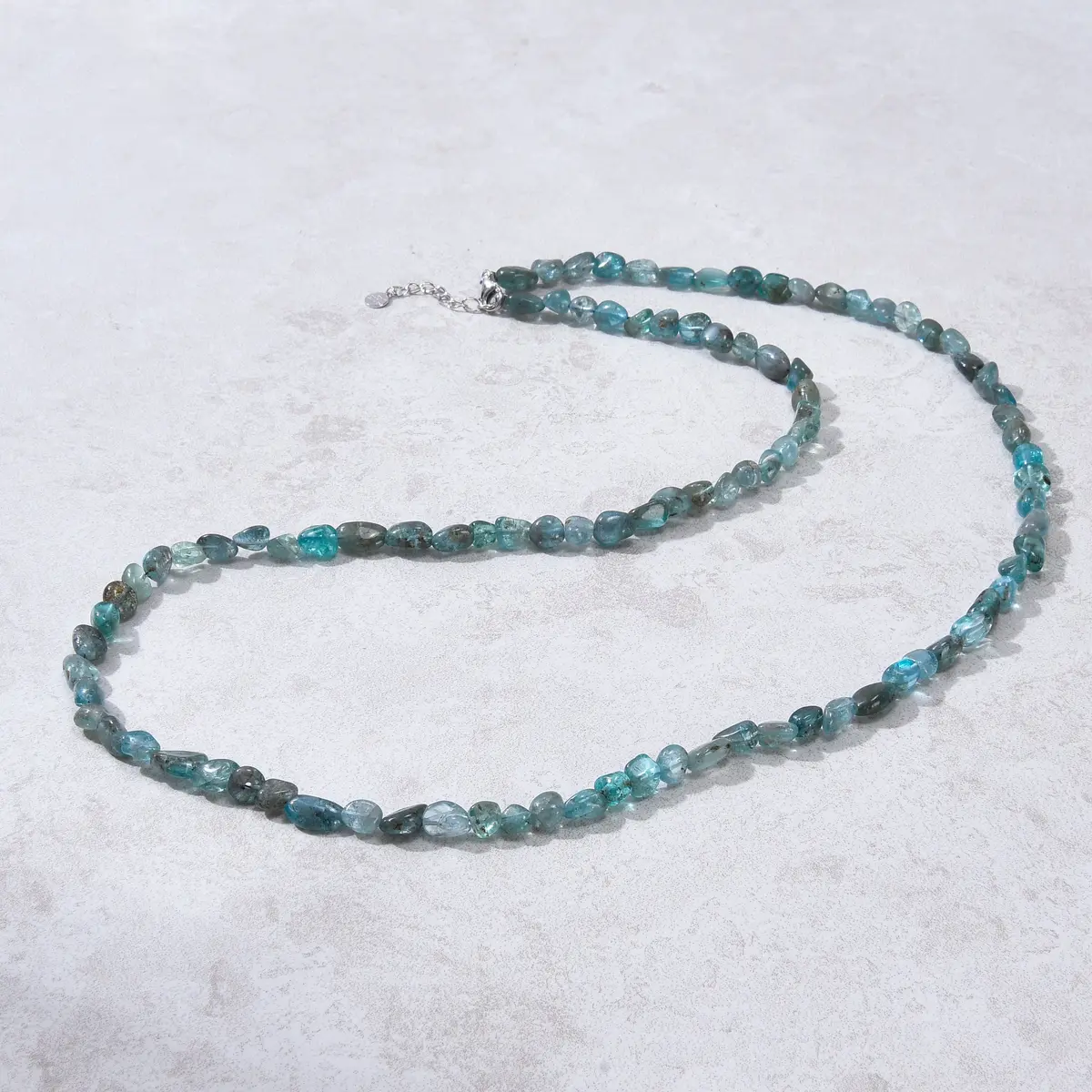 8Mm Apatite 30" Necklace / Multi Wrap Bracelet 1