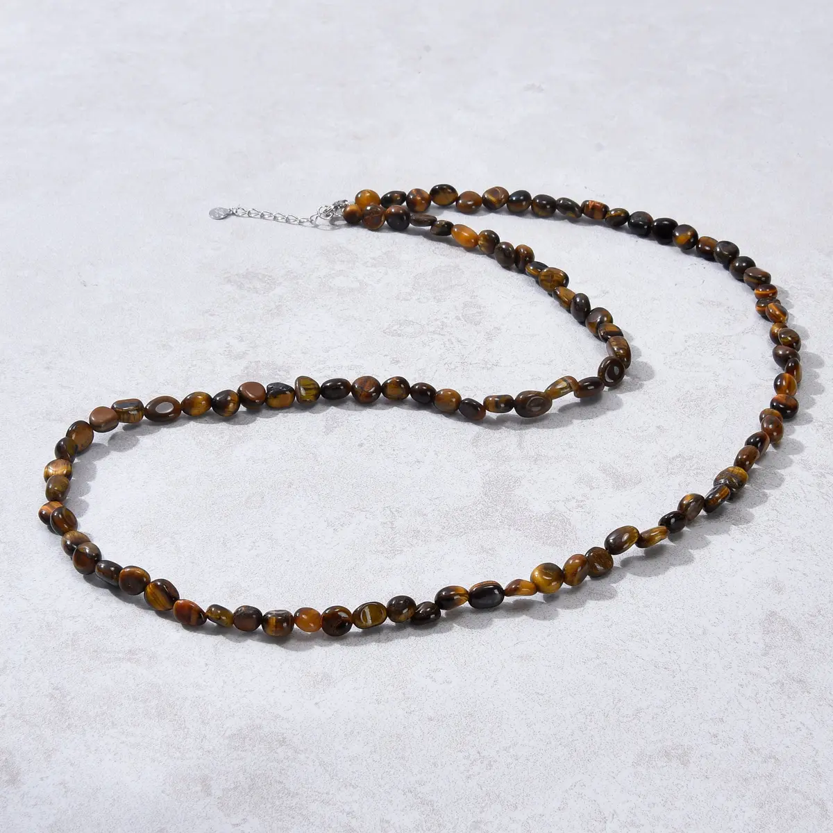 8Mm Tiger Eye 30" Necklace / Multi Wrap Bracelet 1