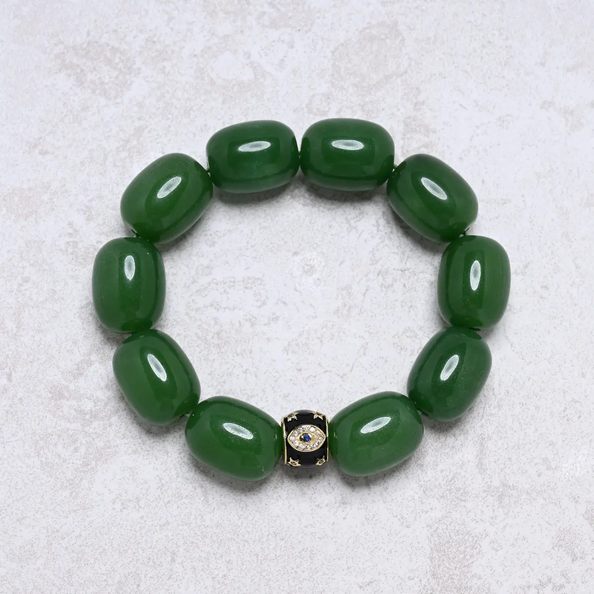 Aventurine 14X18mm Natural Gemstone Stretch Bracelet 1