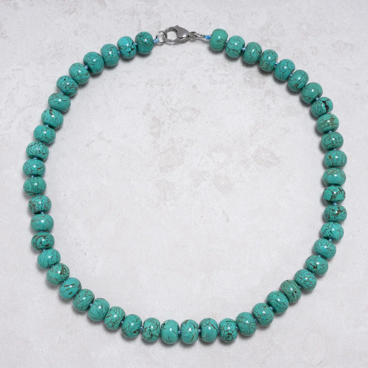 Howlite Turquoise Necklace 1