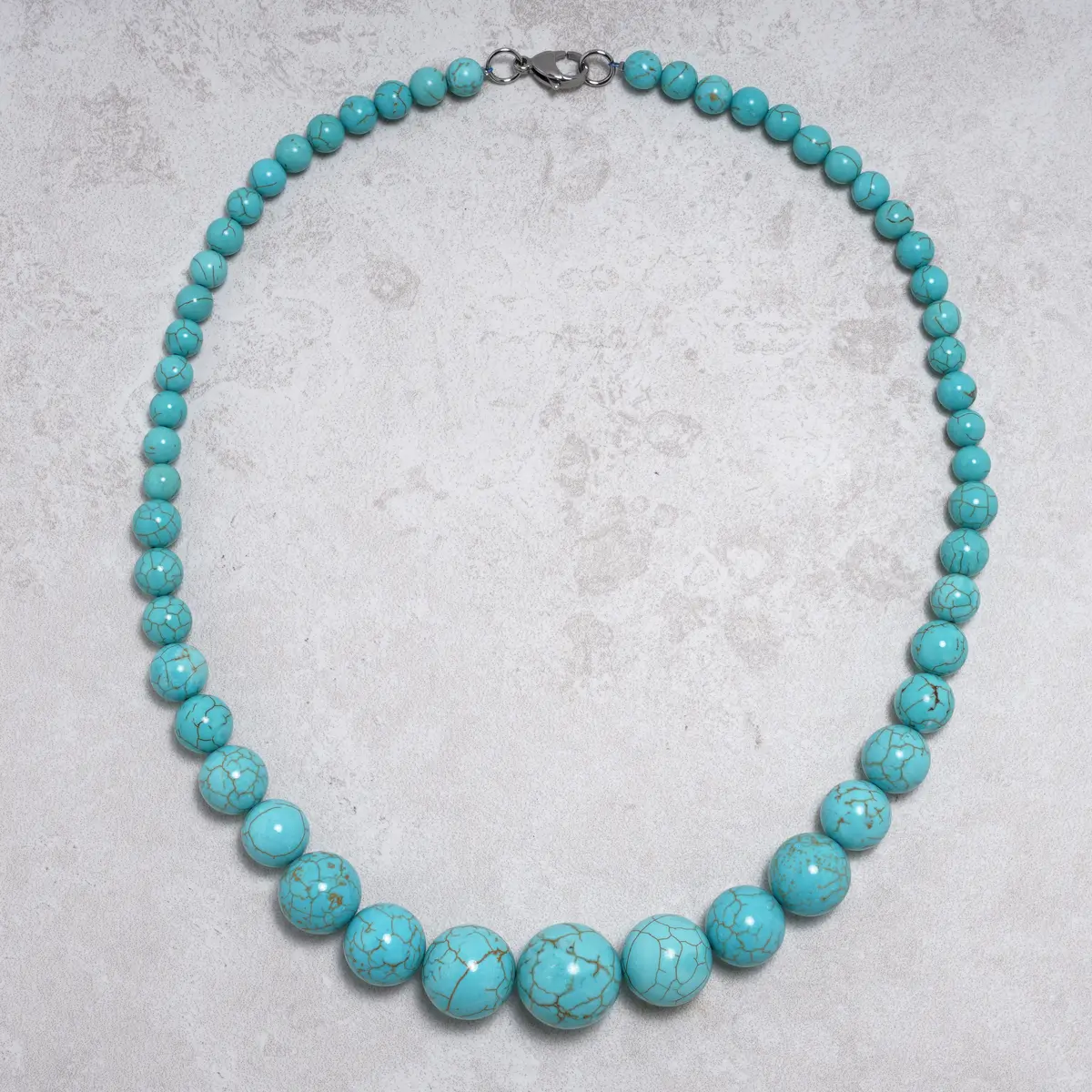Howlite Turquoise Necklace 1