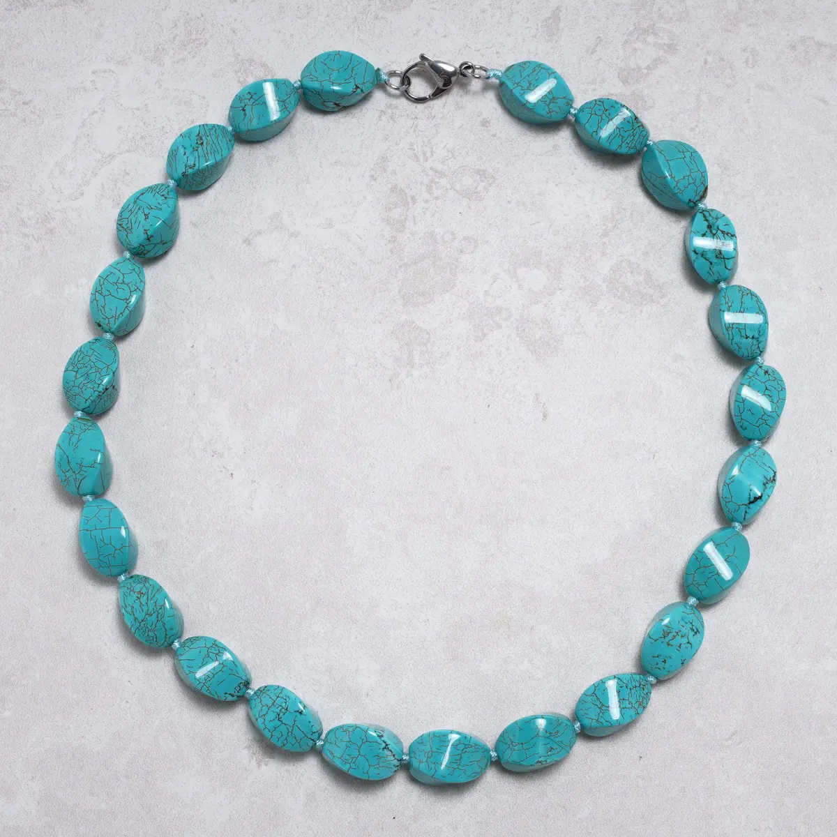 Howlite Turquoise Necklace 1