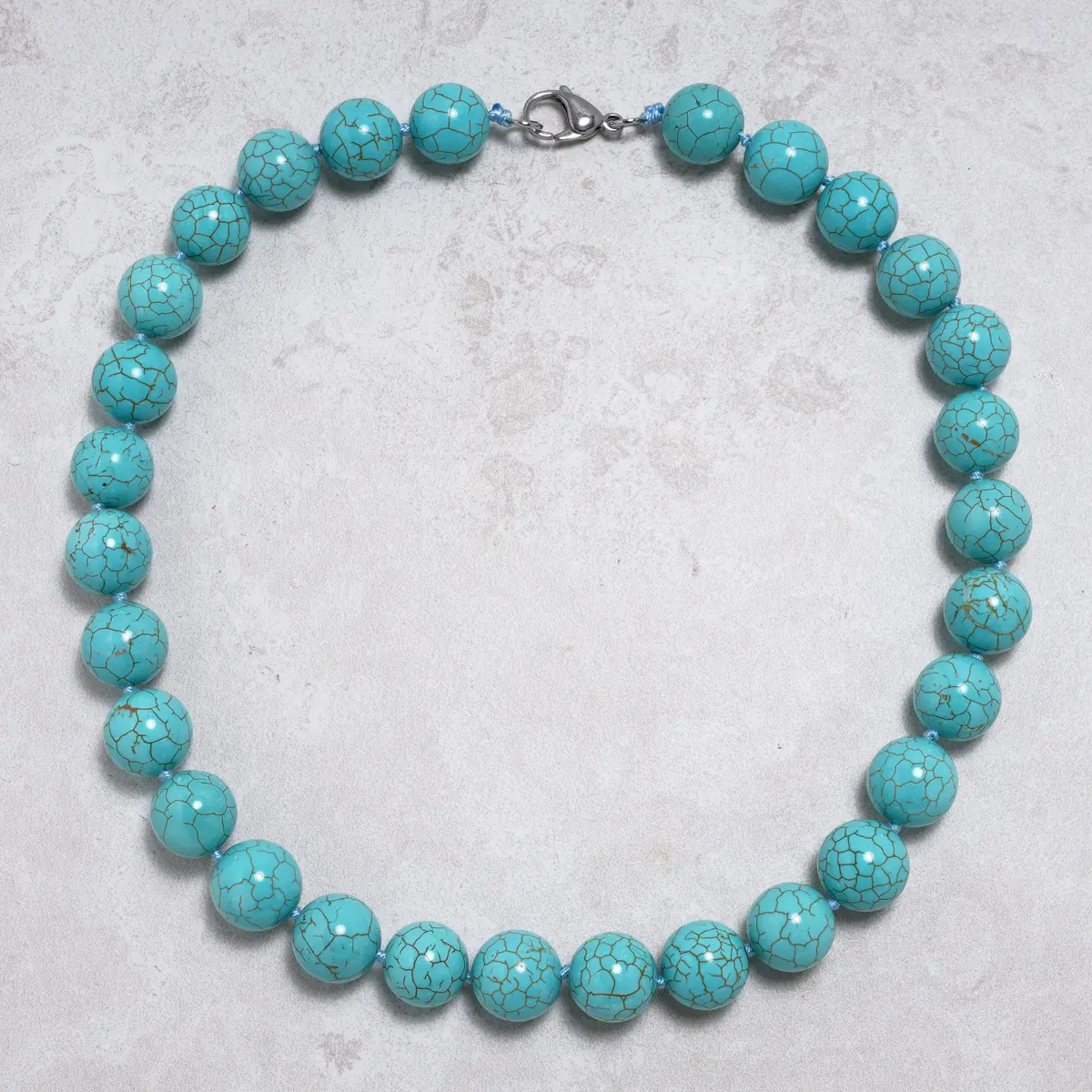 Howlite Turquoise Necklace 1