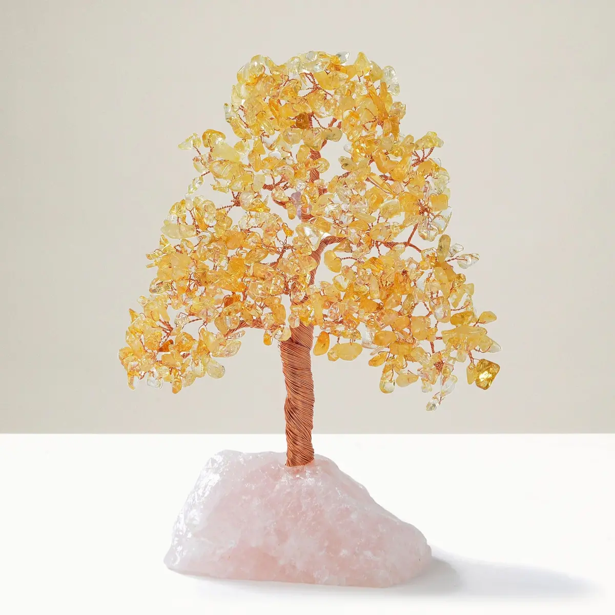 Citrine Bonsai Tree Of Life With 414 Crystals 1