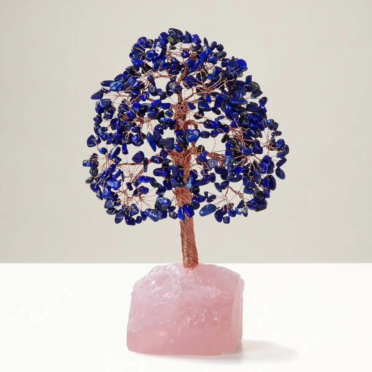 Lapis Bonsai Tree Of Life With 414 Crystals 1
