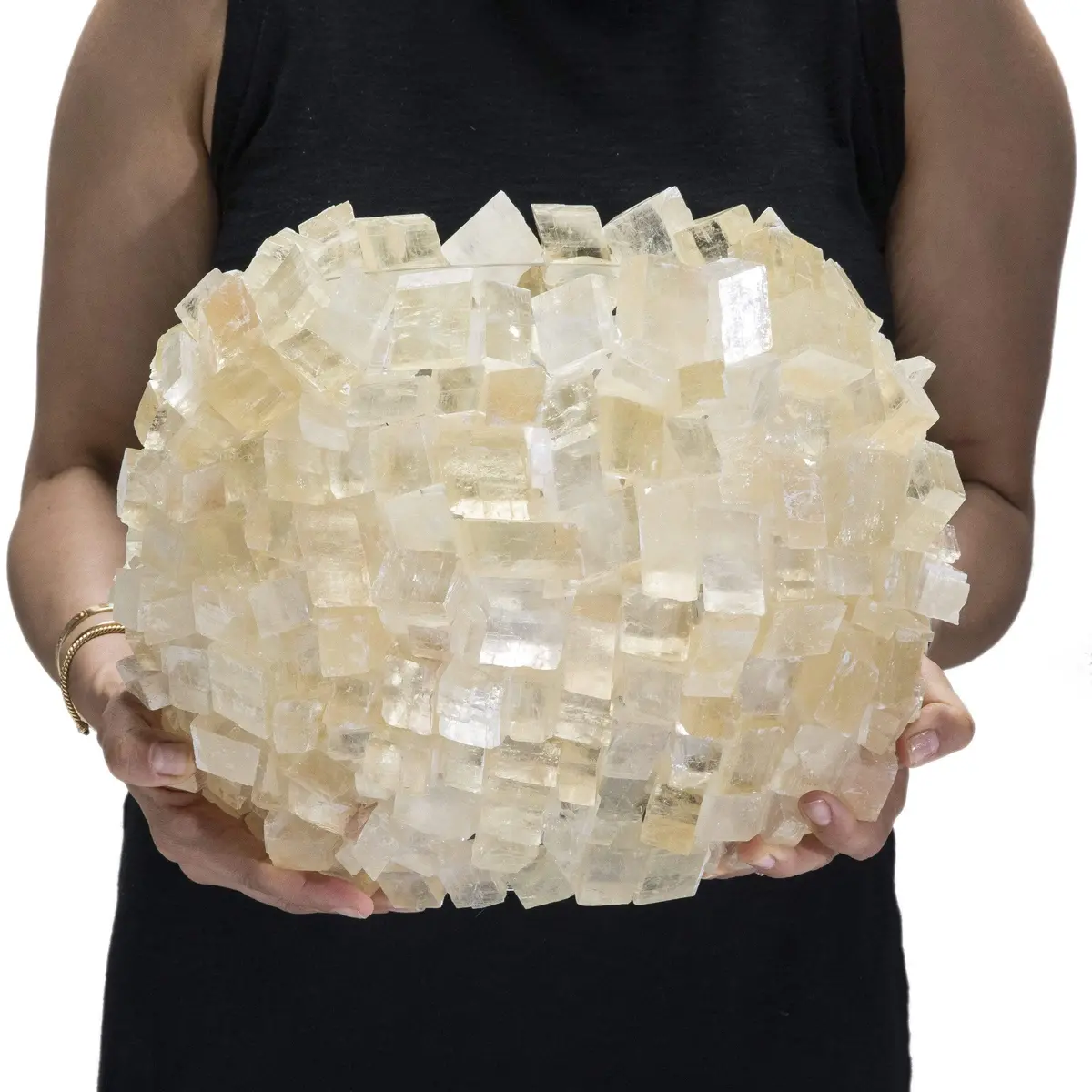 10.5" Calcite Gemstone Vase 1