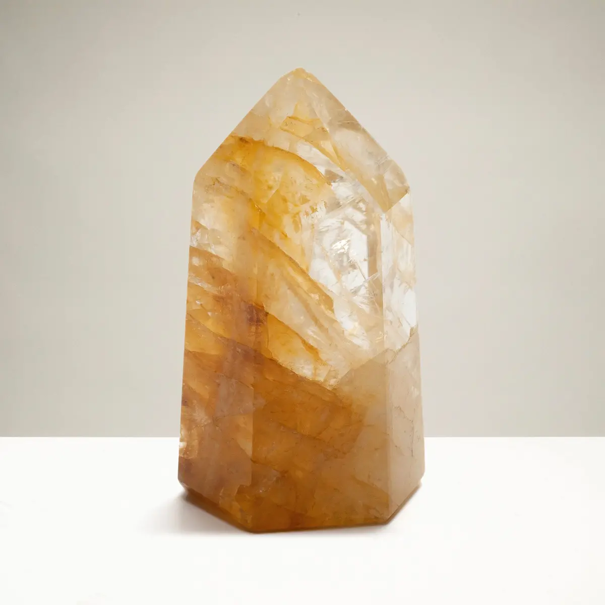 Golden Healer Hematoid Quartz Obelisk From Brazil - 200 - 299 Grams 1
