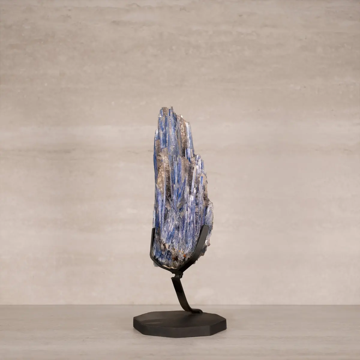 Natural Brazilian Kyanite On Custom Stand - 12.5" / 1,360 Grams 1