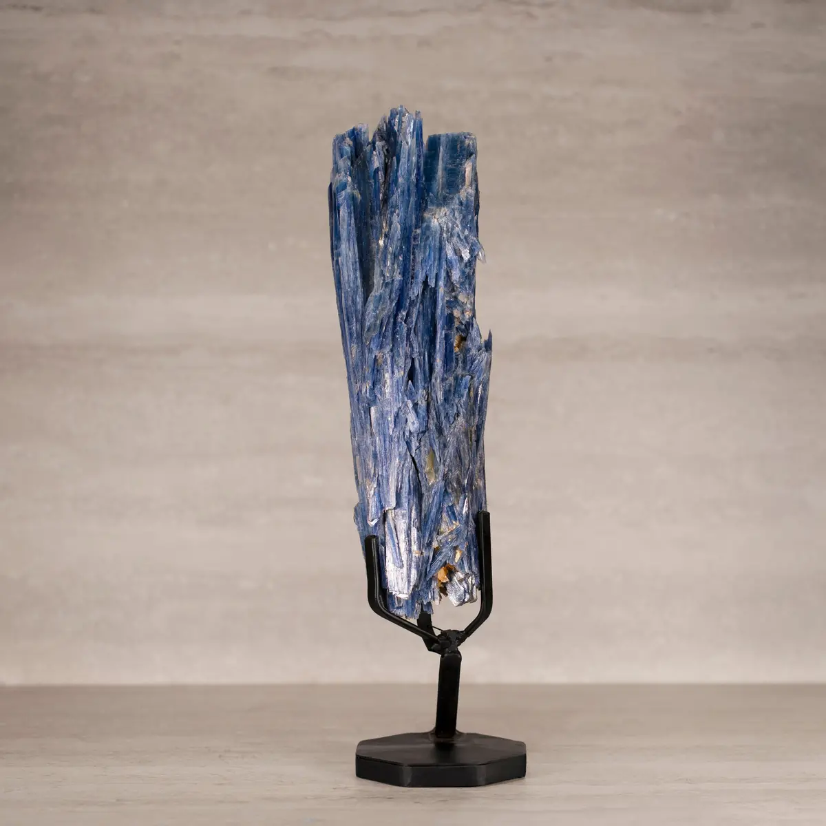 Natural Brazilian Kyanite On Custom Stand - 15.75" / 2,270 Grams 1