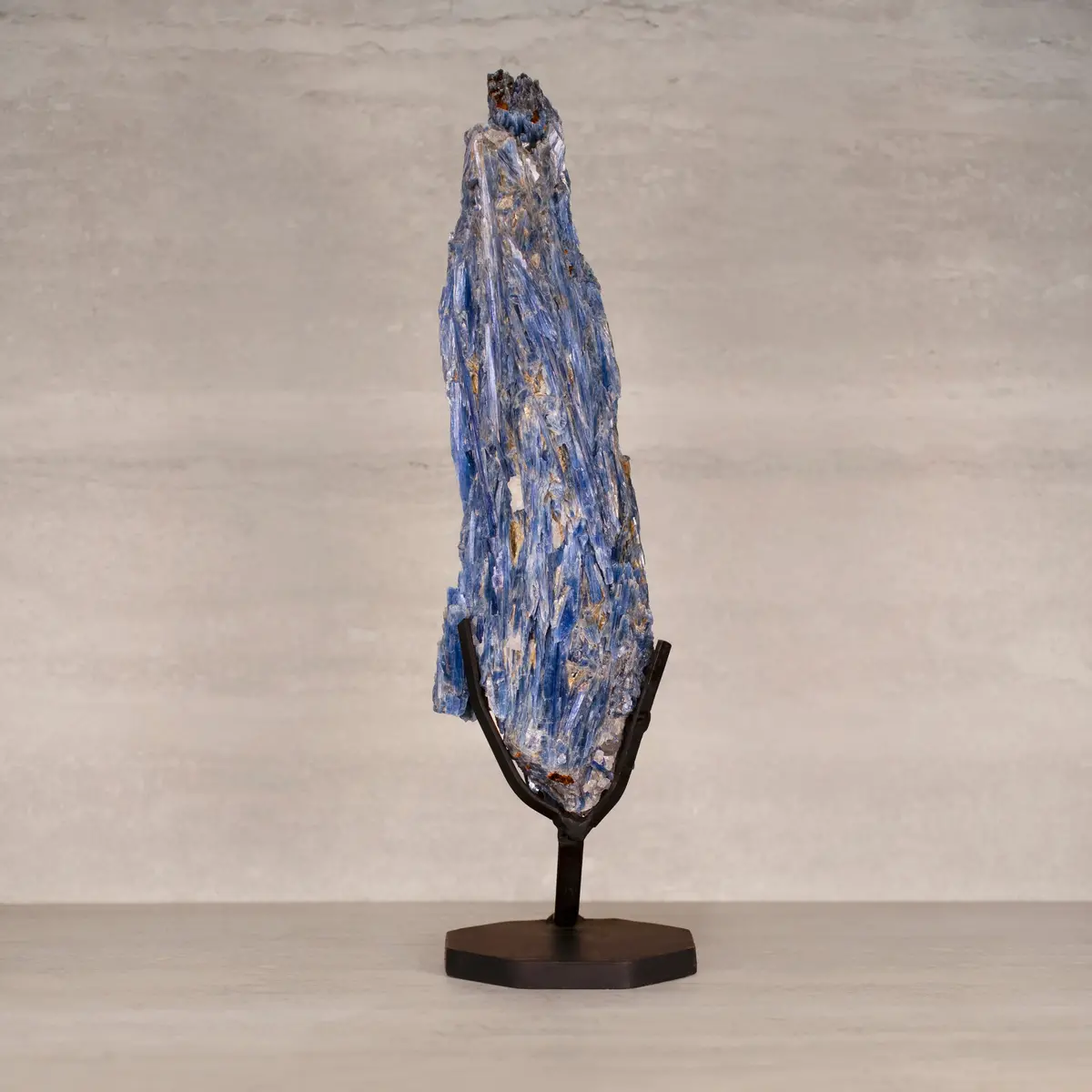 Natural Brazilian Kyanite On Custom Stand - 18.25" / 4,100 Grams 1