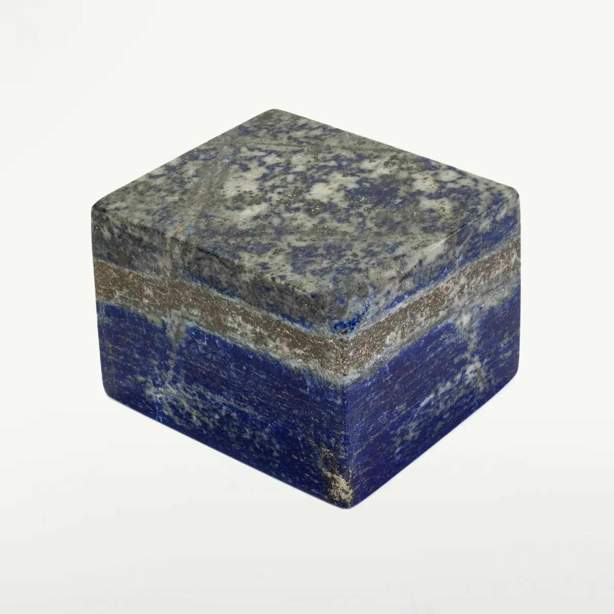 Lapis Lazuil Cube From Afghanistan - 655 G / 1.4 Lbs 1