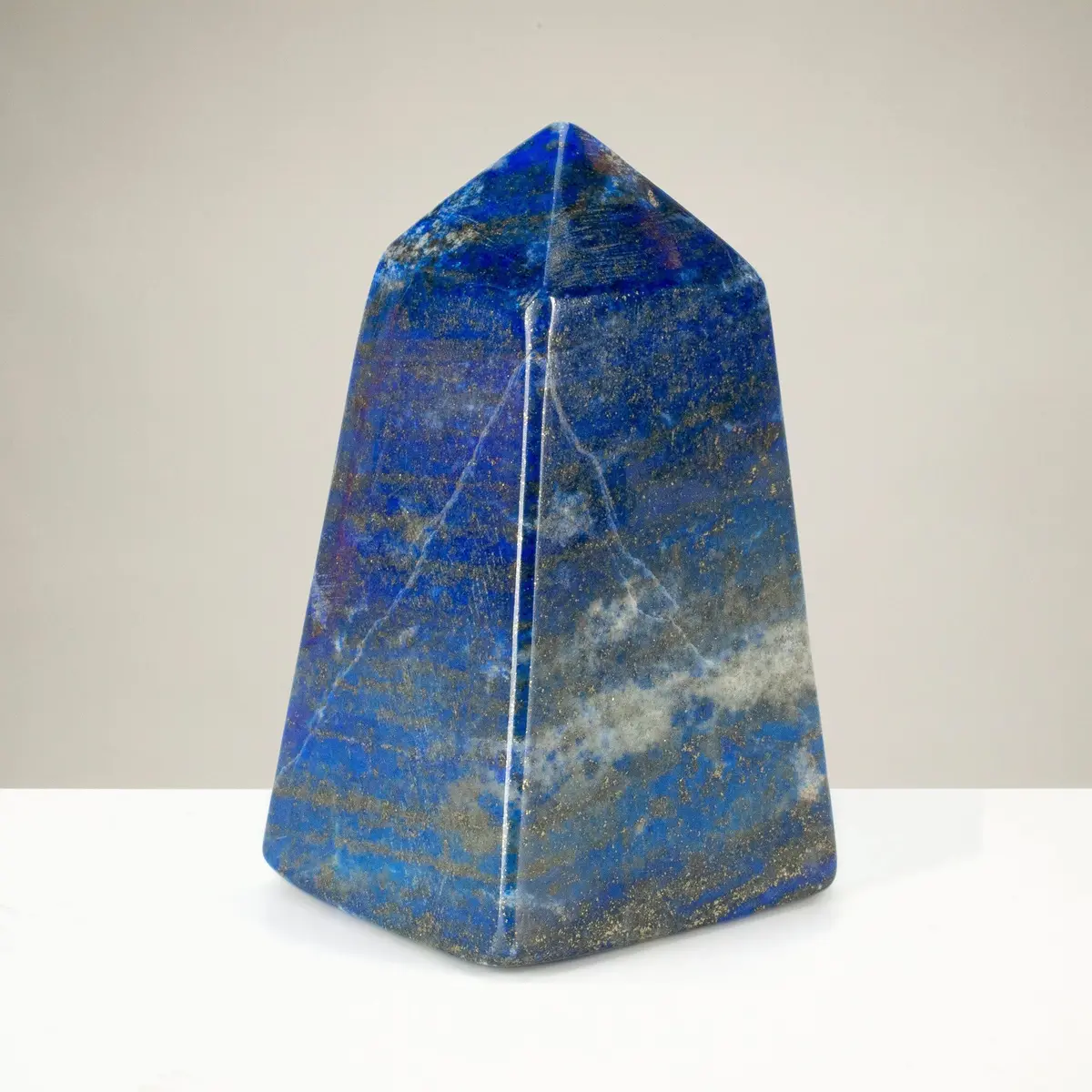 Lapis Lazuli Polished Obelisk From Afghanistan - 2.5" / 118 Grams 1