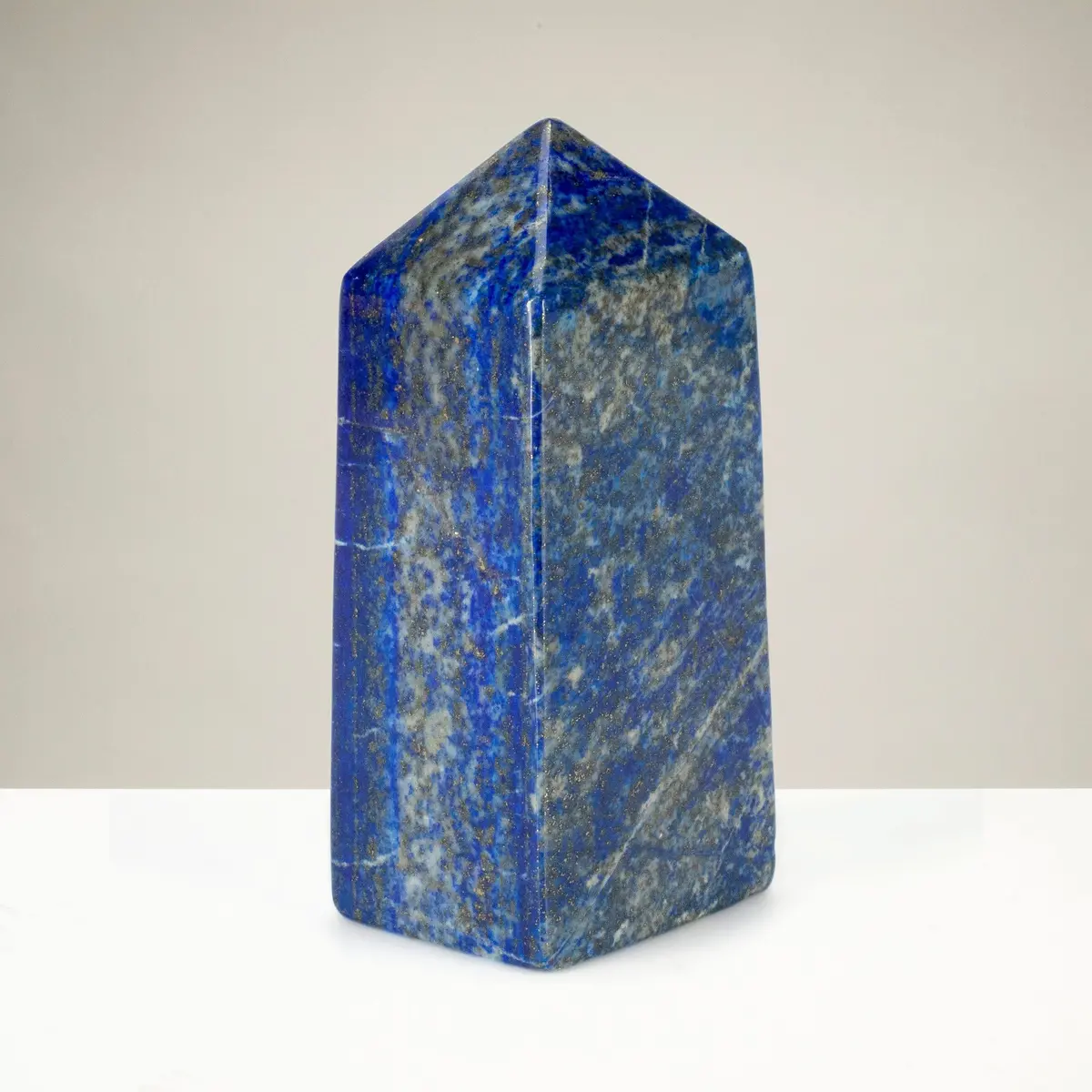 Lapis Lazuli Polished Obelisk From Afghanistan - 3.5" / 296 Grams 1