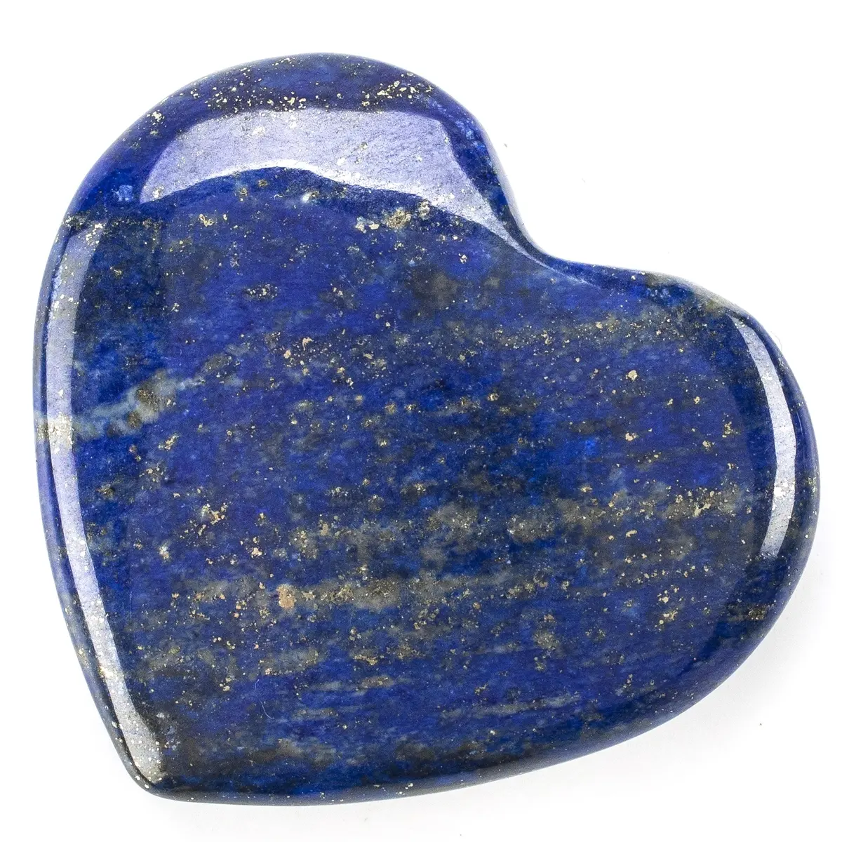 Rare Natural Blue Lapis Lazuli Polished Heart Carving From Afghanistan - 22 G 1