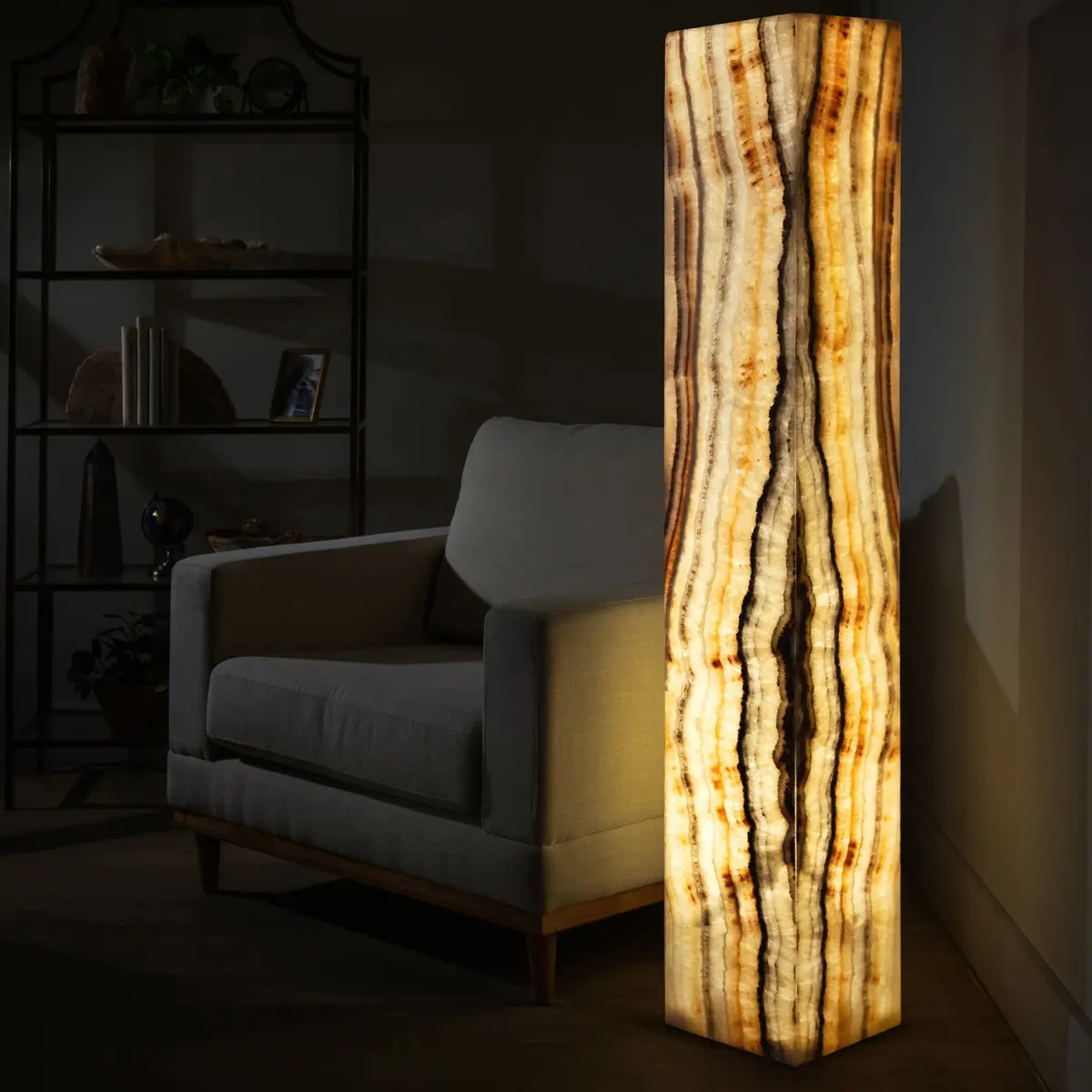 Zebra Onyx Light Tower - 59 In 1