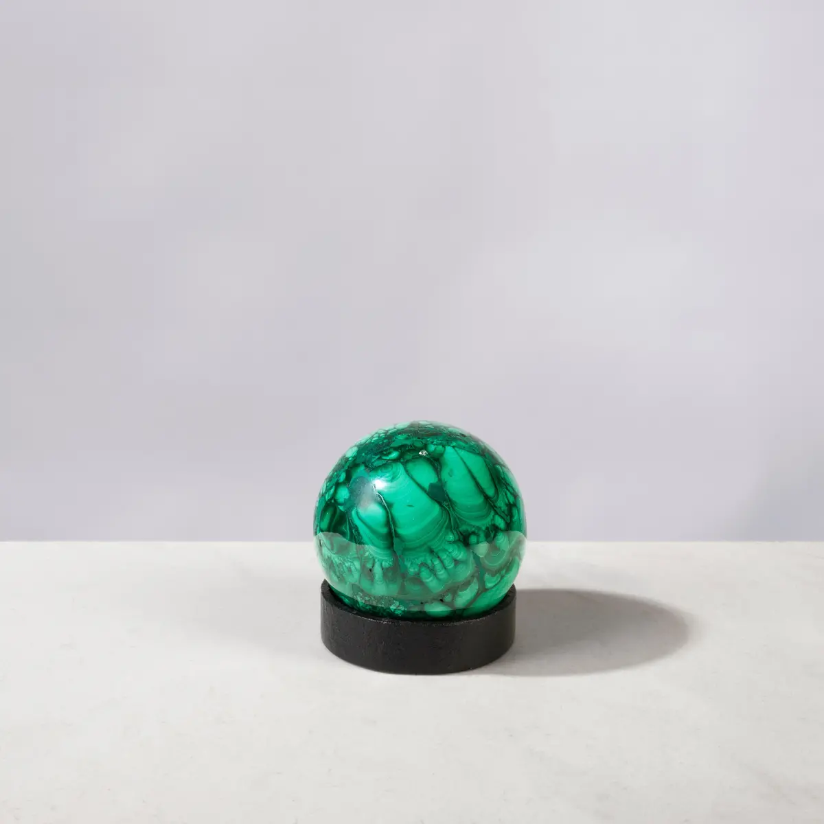 Natural Congo Malachite Sphere - 2" / 280 Grams 1