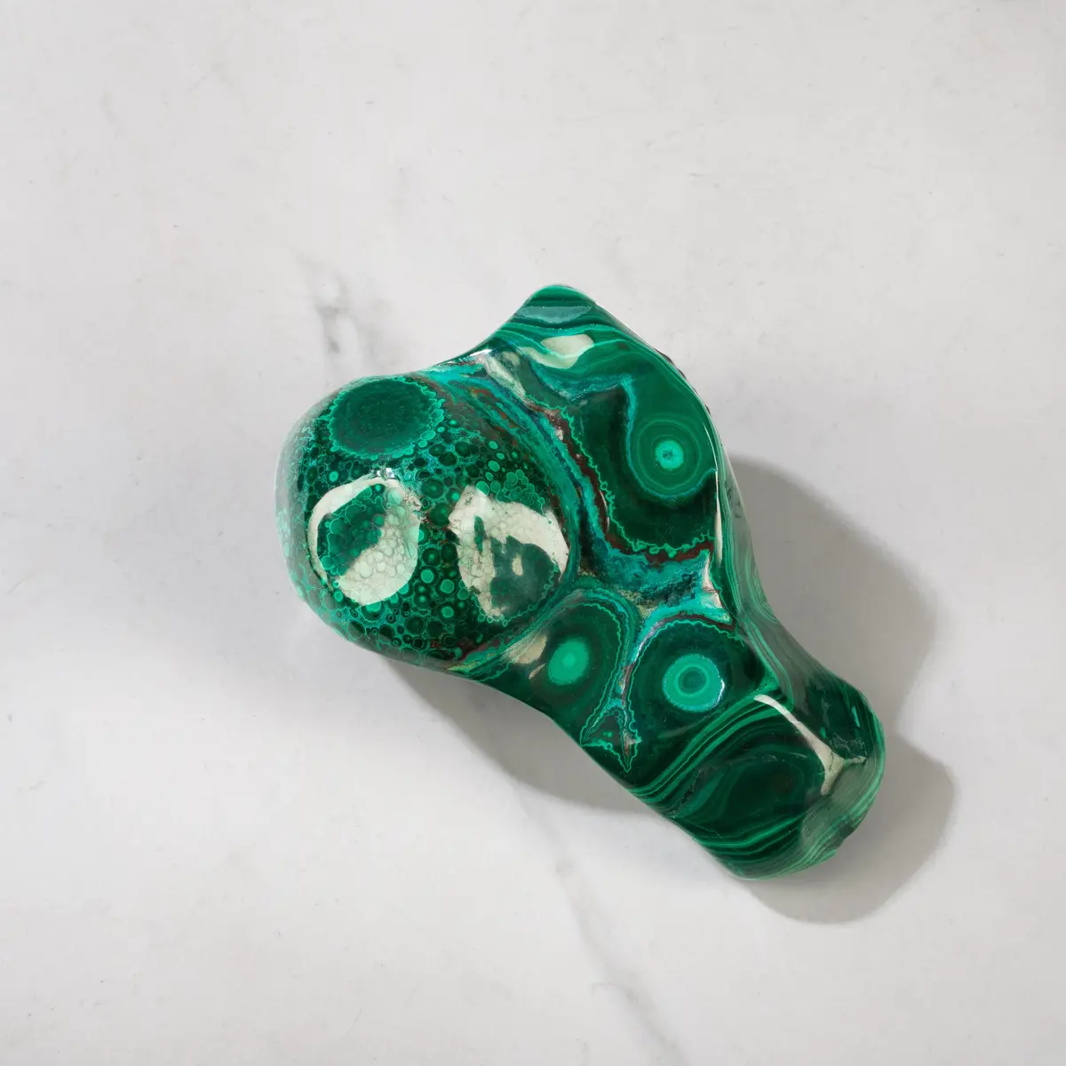 Natural Malachite With Chrysocolla Freeform From Congo - 5" / 890G 1