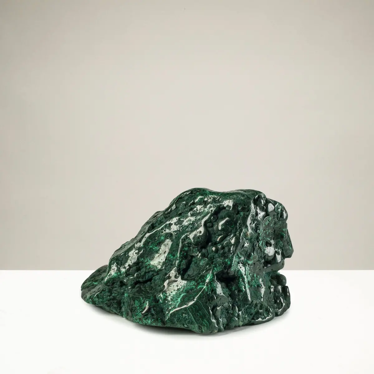 Rare Natural Green Malachite Polished Freeform Specimen From Congo - 15.3 Kg / 33.7 Lbs 1