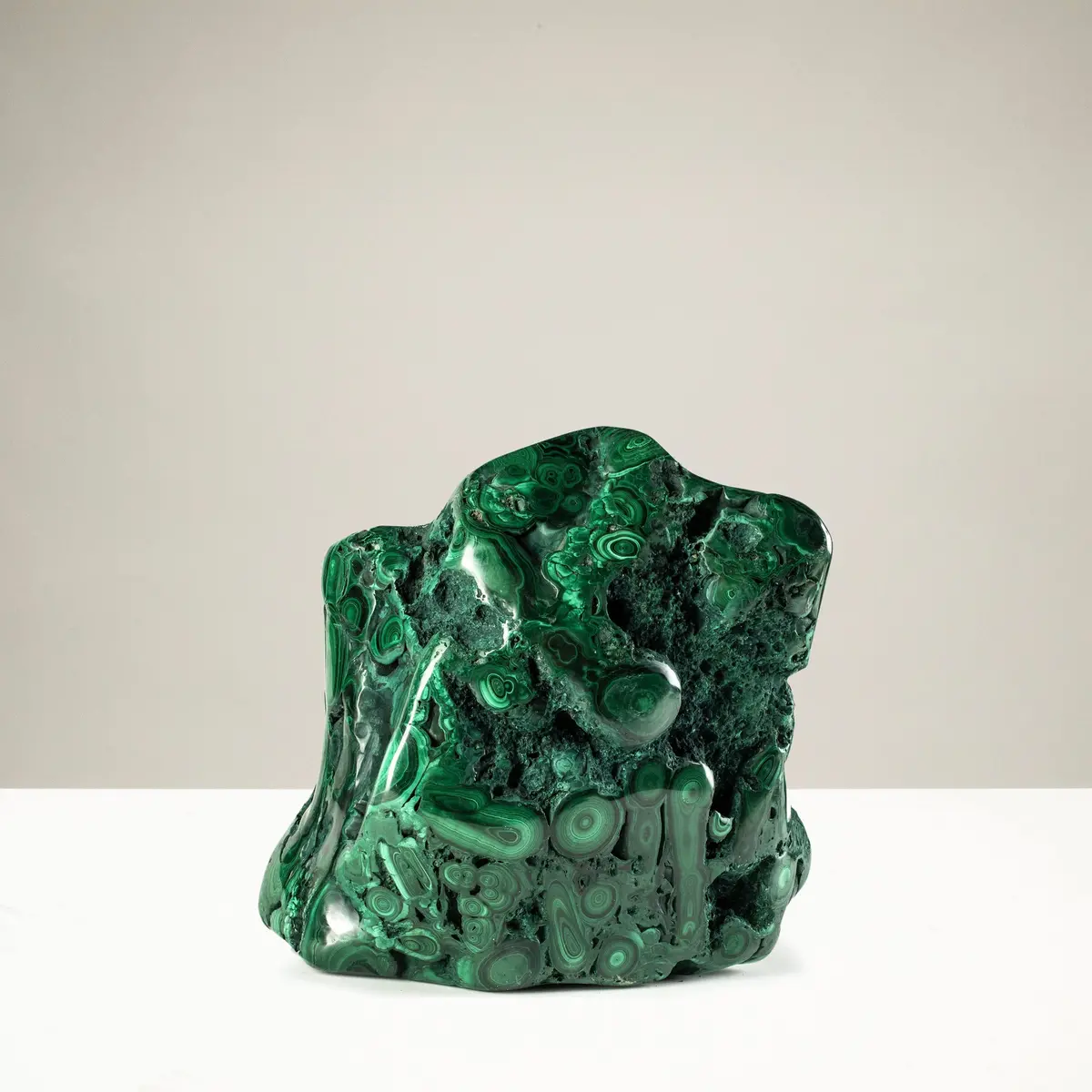 Rare Natural Green Malachite Polished Freeform Specimen From Congo - 32.2 Kg / 71 Lbs 1