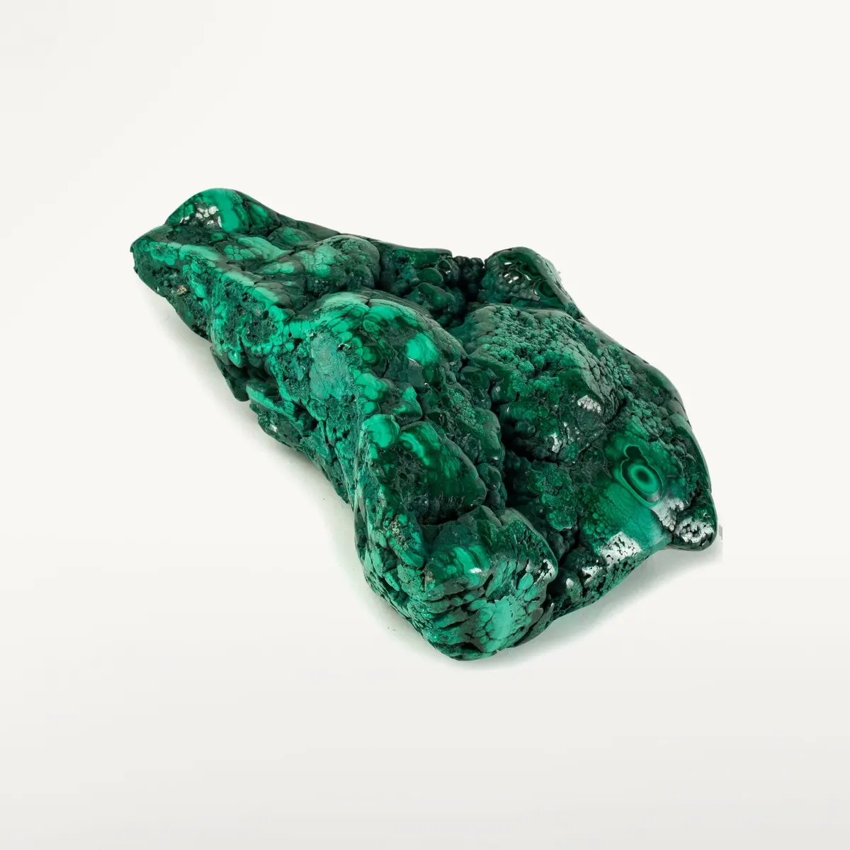 Rare Natural Green Malachite Polished Freeform Specimen From Congo - 5.6 Kg / 12.2 Lbs 1