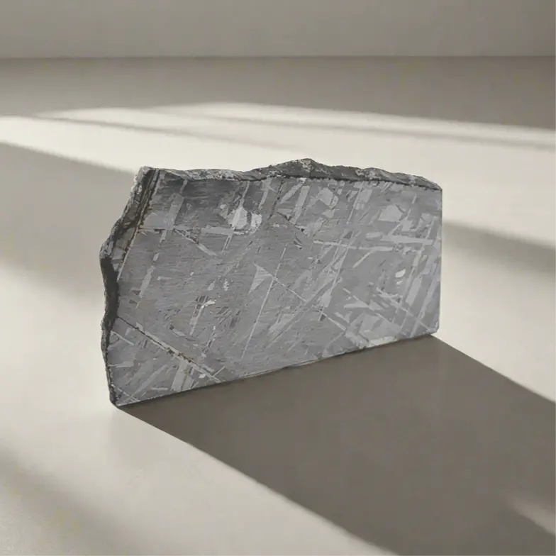 Gibeon Iron Meteorite Slice From Namibia 2.25" / 48 Grams 1
