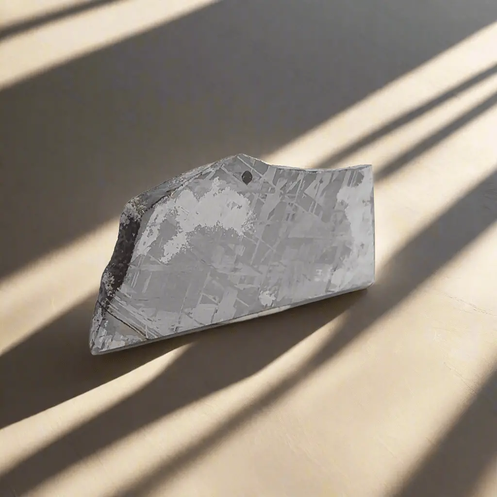 Gibeon Iron Meteorite Slice From Namibia 2.5" / 46 Grams 1