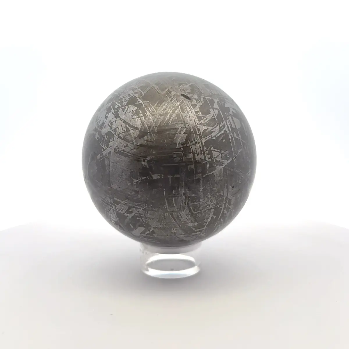 Gibeon Sphere Iron Meteorite From Namibia 2.75" / 1,323 Grams 1