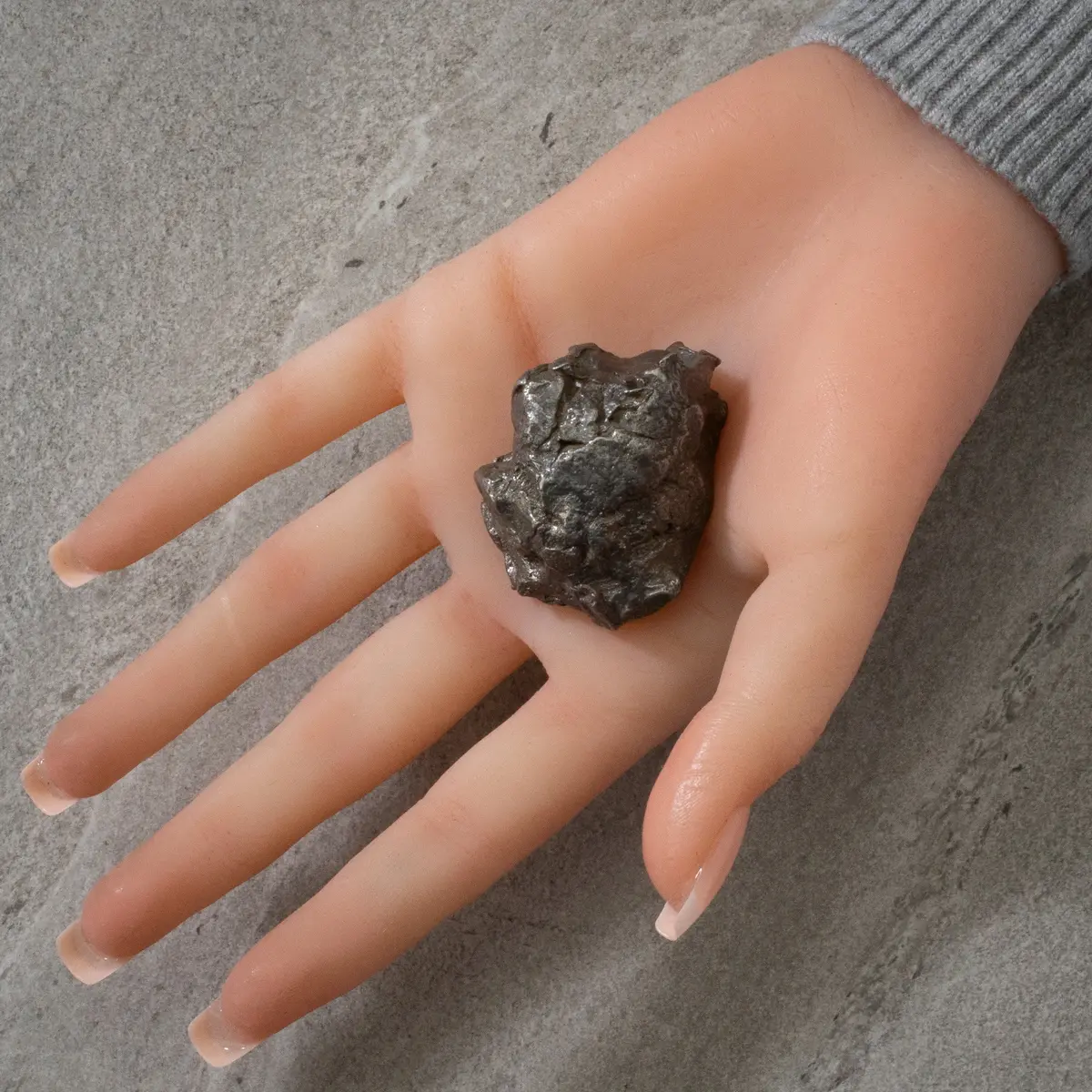 Natural Sikhote-Alin Meteorite From Russia- 1.7" / 115 Grams 1