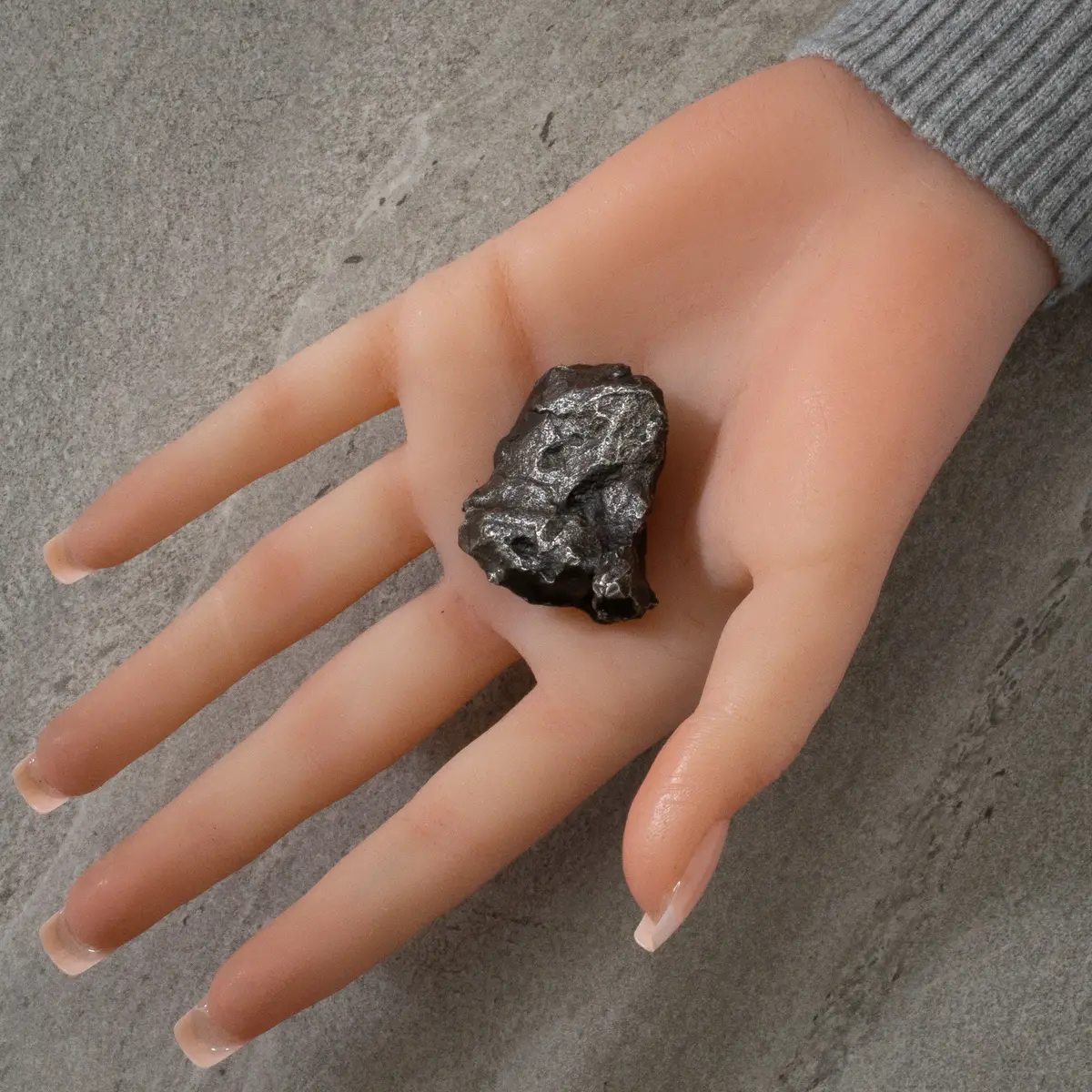 Natural Sikhote-Alin Meteorite From Russia- 1.7" / 54 Grams 1