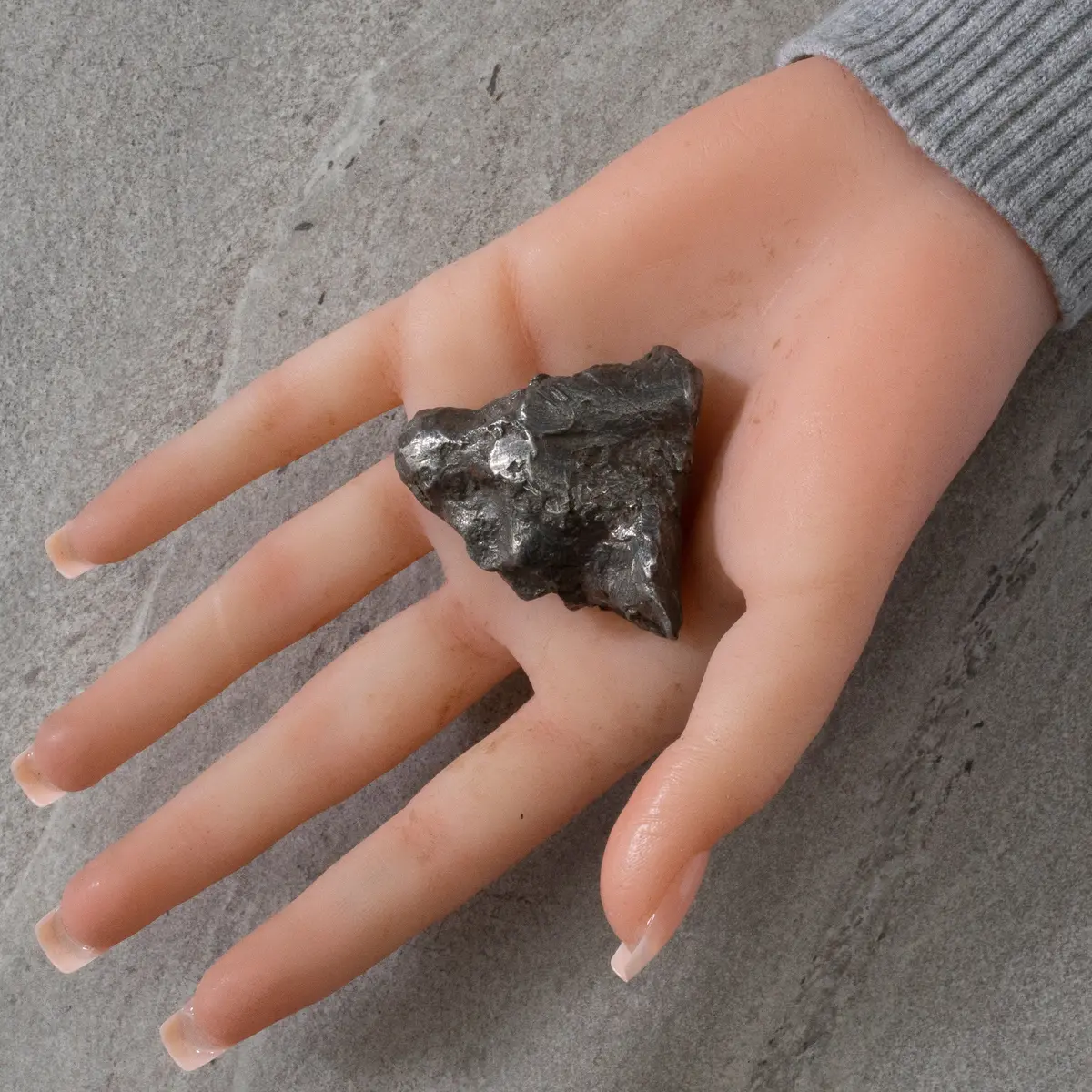 Natural Sikhote-Alin Meteorite From Russia- 1.8" / 134 Grams 1