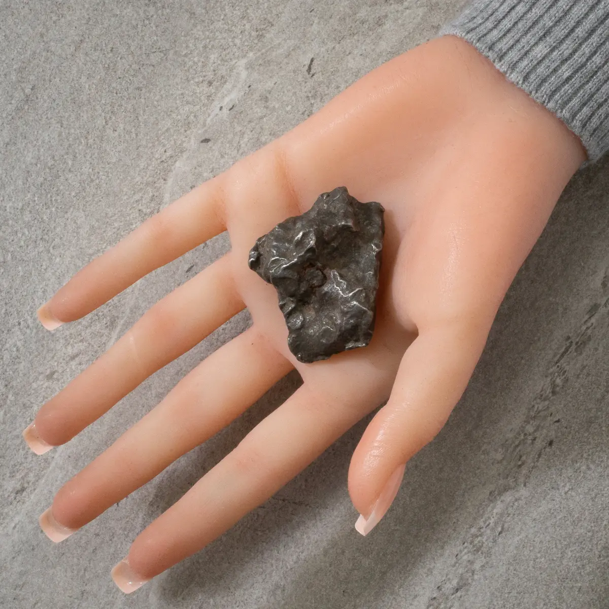 Natural Sikhote-Alin Meteorite From Russia- 1.8" / 91 Grams 1