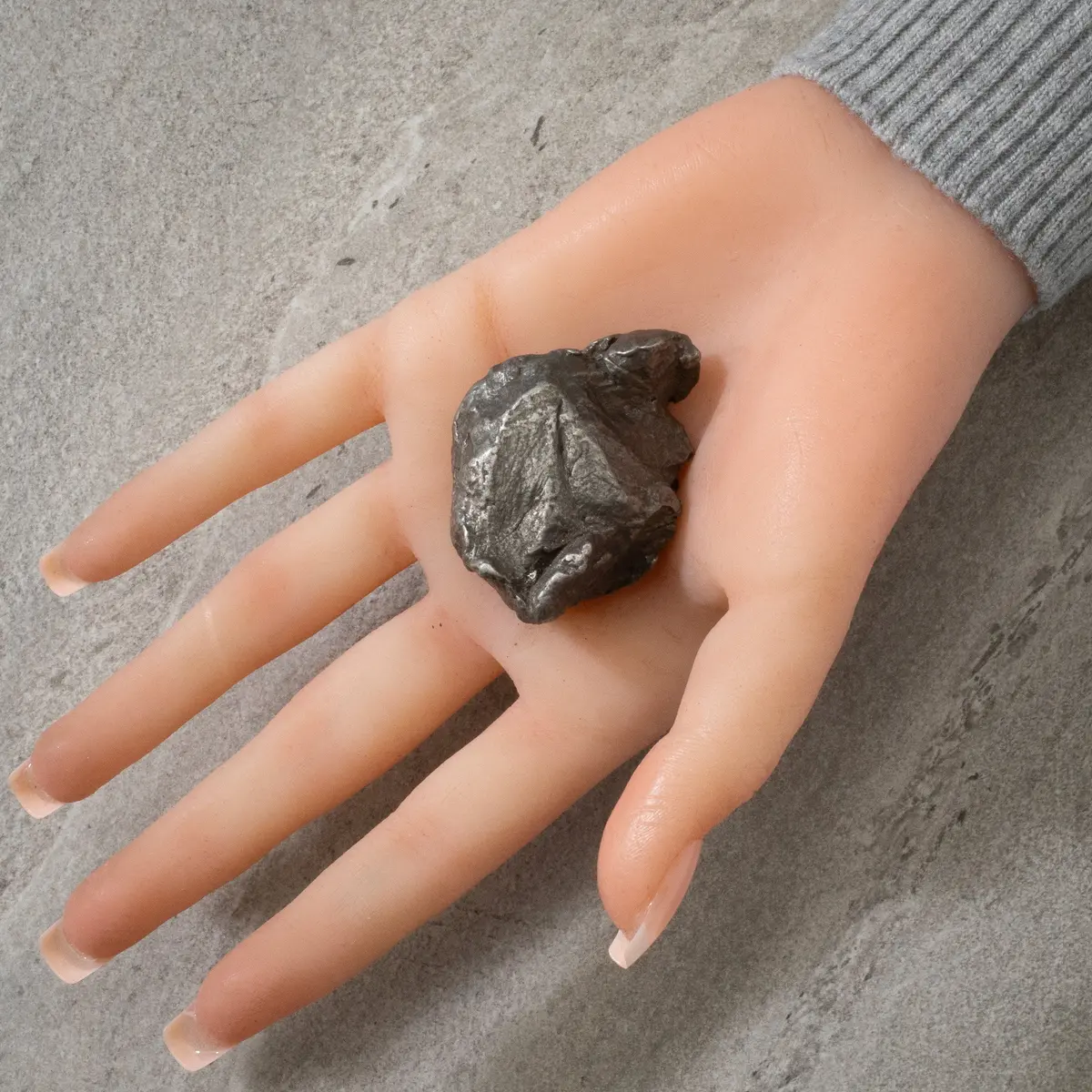 Natural Sikhote-Alin Meteorite From Russia- 1.9" / 131 Grams 1