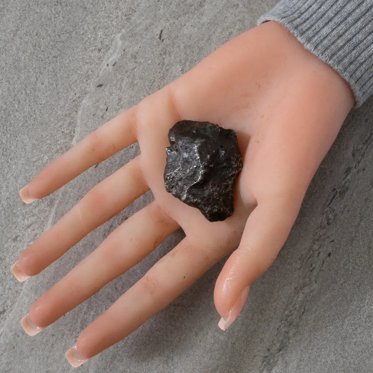 Natural Sikhote-Alin Meteorite From Russia- 1.9" / 72 Grams 1