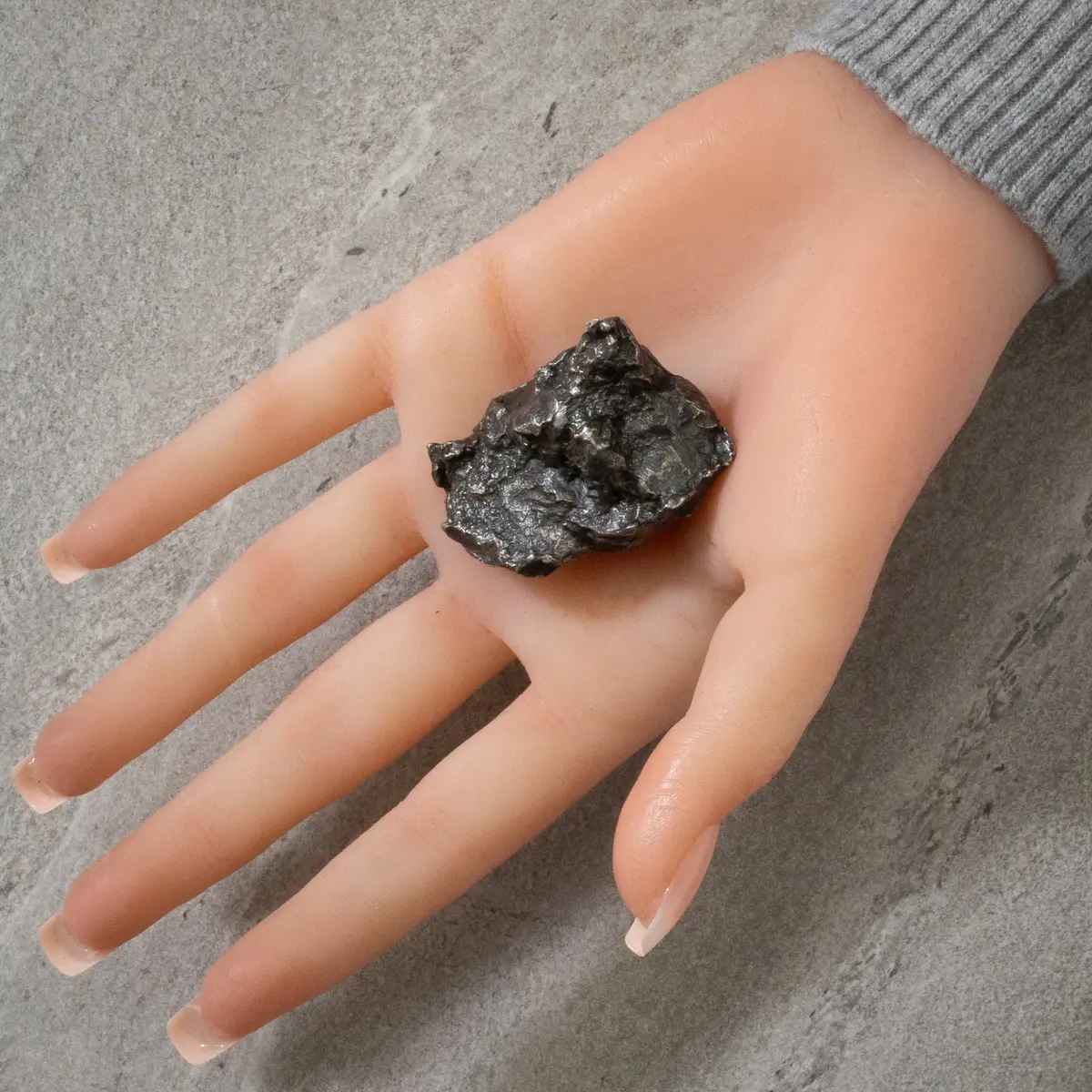 Natural Sikhote-Alin Meteorite From Russia- 1.9" / 96 Grams 2