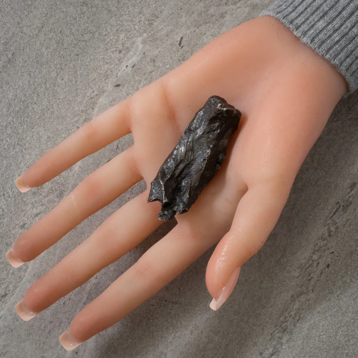 Natural Sikhote-Alin Meteorite From Russia- 2.4" / 78 Grams 1