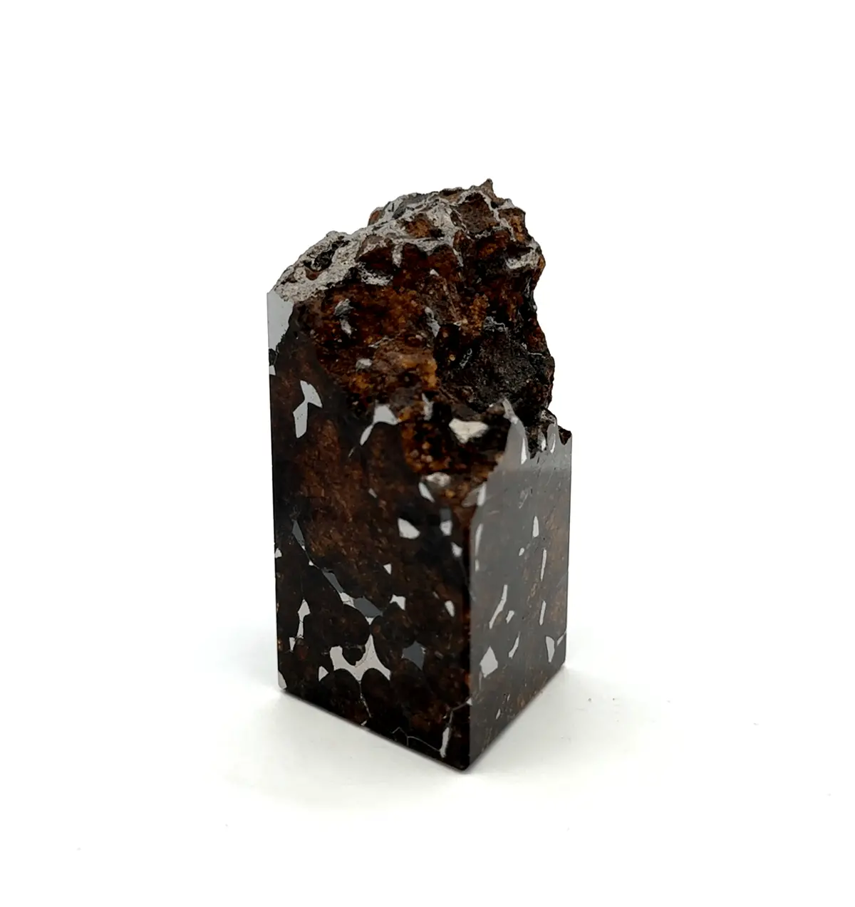 Seymchan With Pallasite Stony-Iron Meteorite From Russia 2.25" / 217 Grams 1