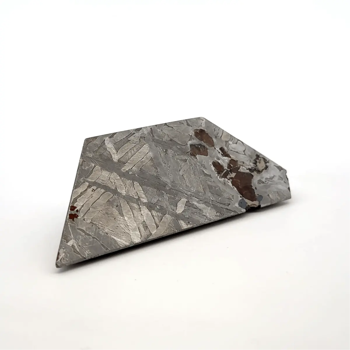 Seymchan With Pallasite Stony-Iron Meteorite From Russia 3.75" / 210 Grams 1
