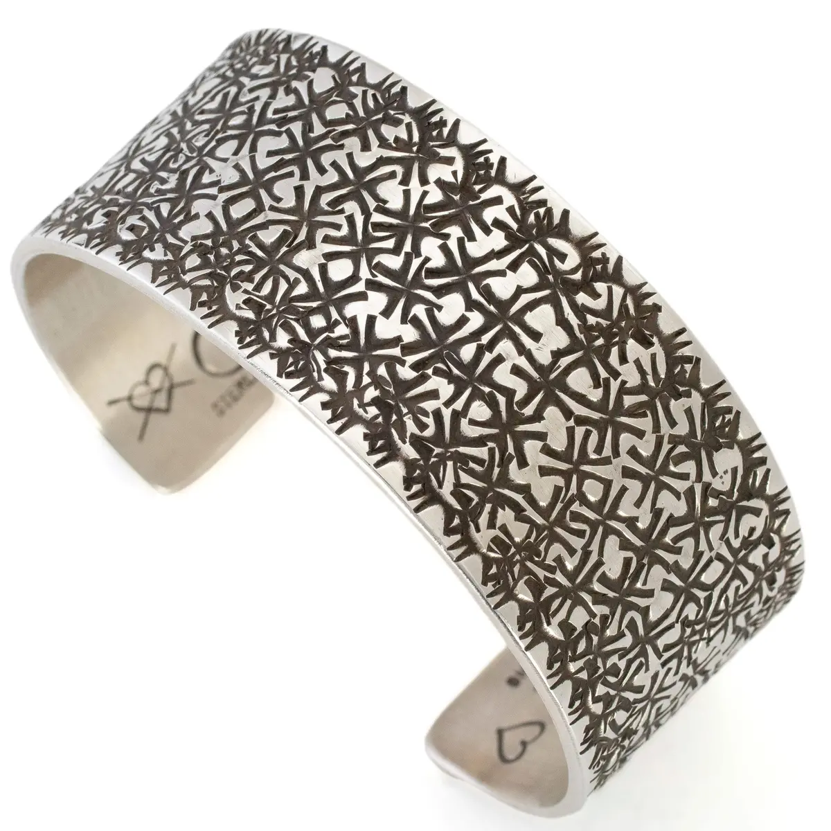 Cody Willie Navajo Usa Native American Made 925 Sterling Silver Cuff 1