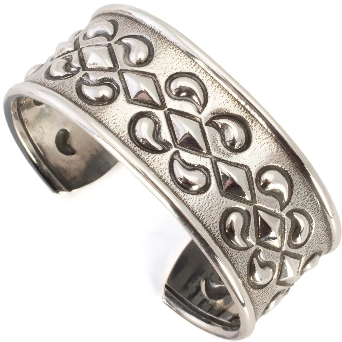Shane Casias Usa Native American Made 925 Sterling Silver Cuff 1