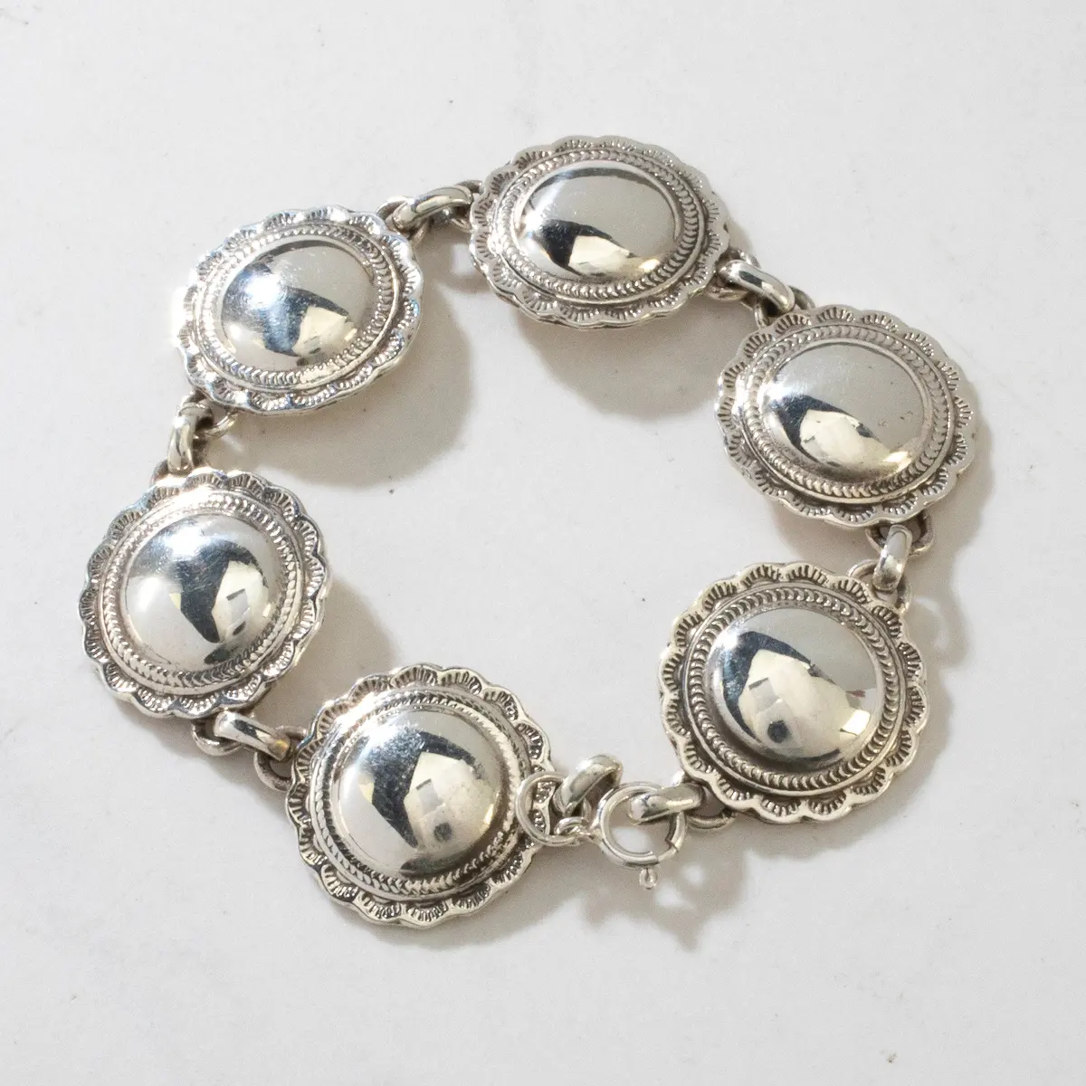 Usa Native American Made 925 Sterling Silver Cuff 1