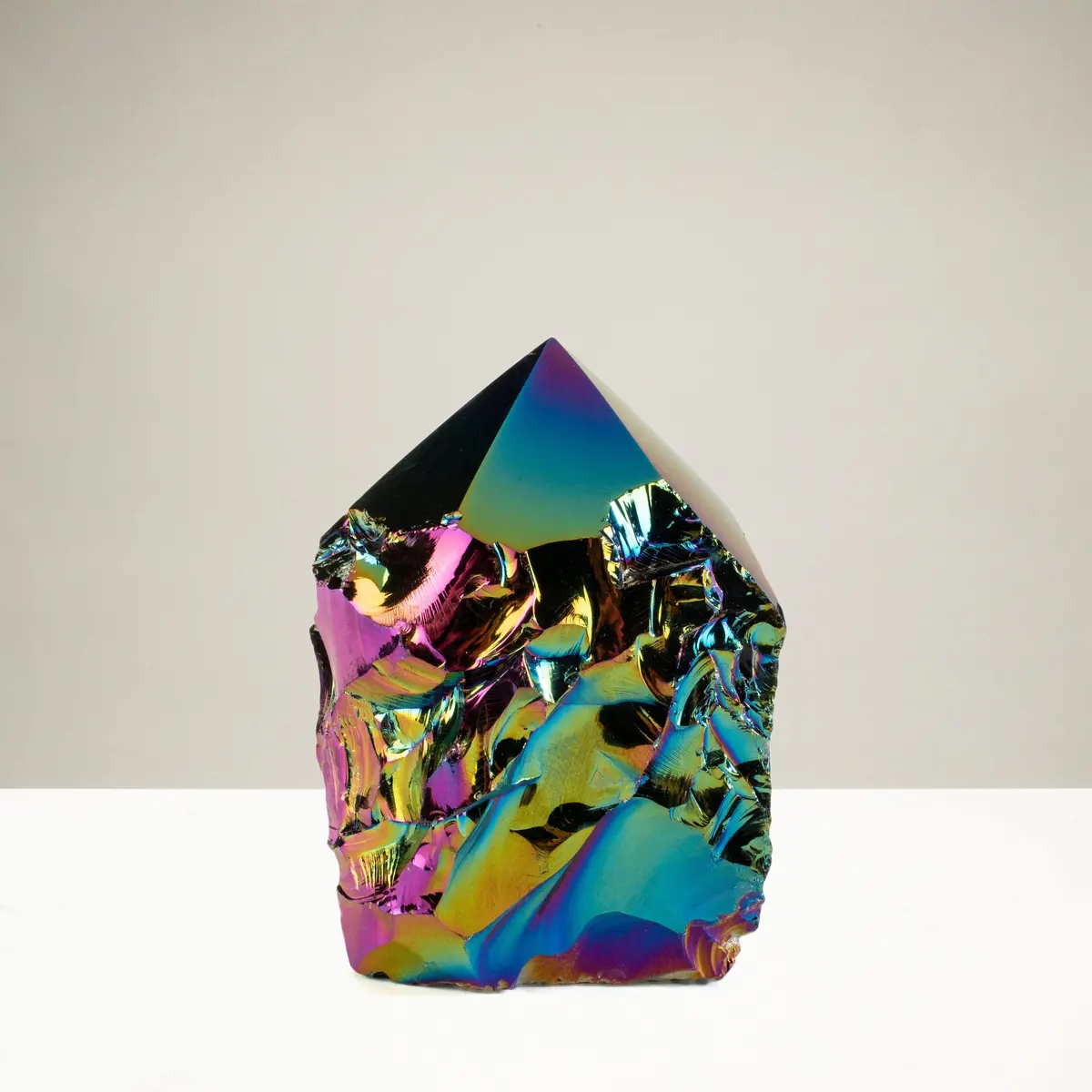 Titanium Obsidian Point - 325 G 1