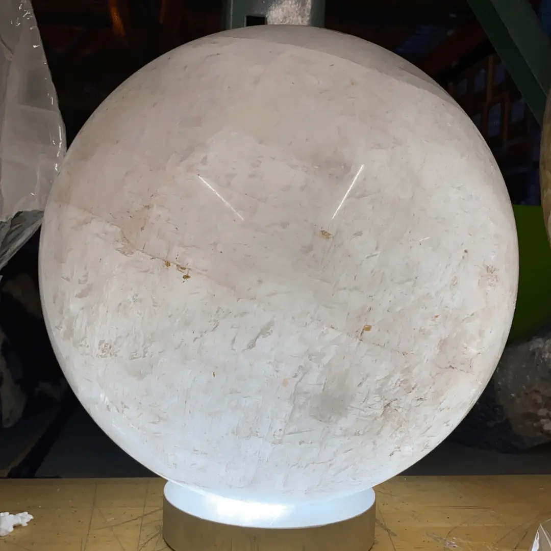 Sq12000.002 - Quartz Sphere - Brazil23 Kg, 51 Lbs 1