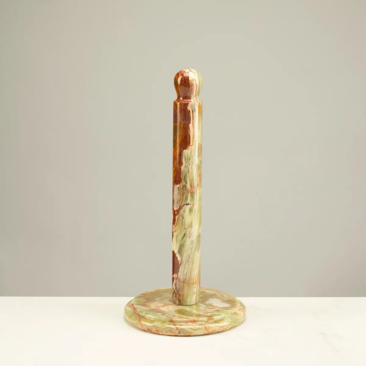 Pakistan Green Onyx Kitchen Towel Holder 1