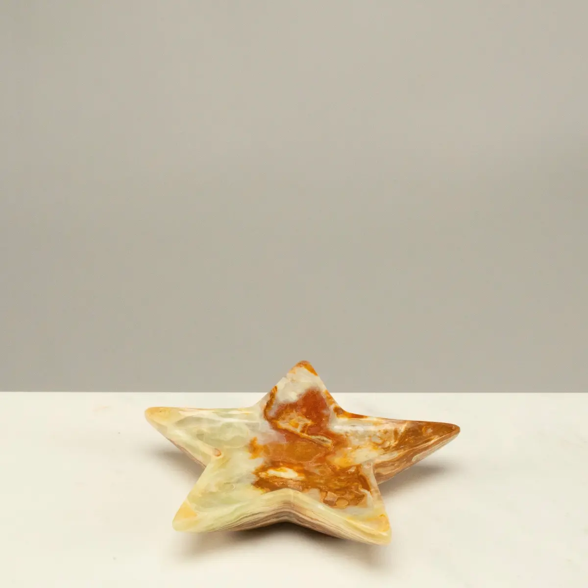 Pakistan Green Onyx Star Tray 1