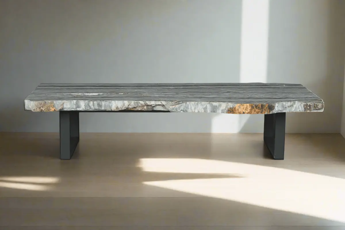 65" Green Jasper Rectangle Table (362 Lbs) 1