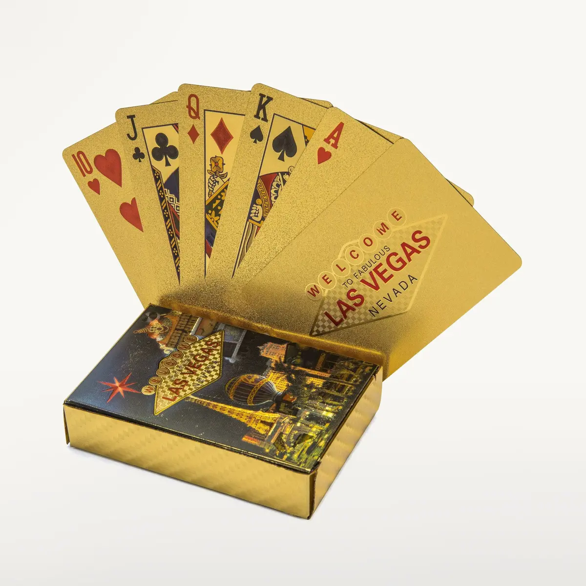 Las Vegas Gold Playing Cards 1