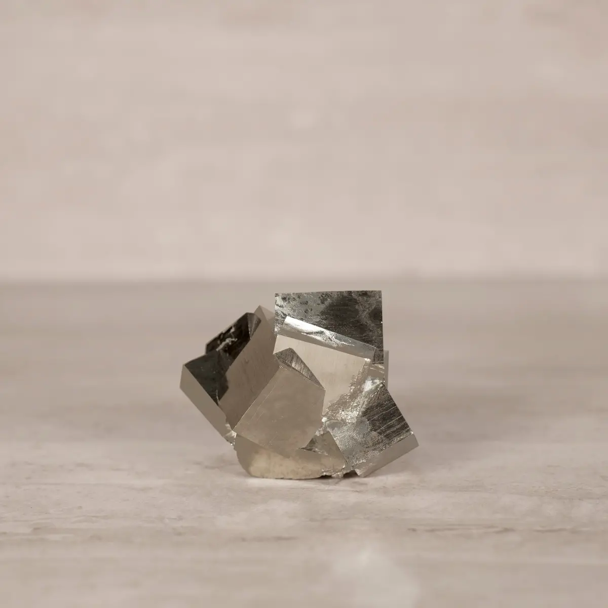 Natural Pyrite Cube Cluster From Spain - 3" / 415 Grams 1