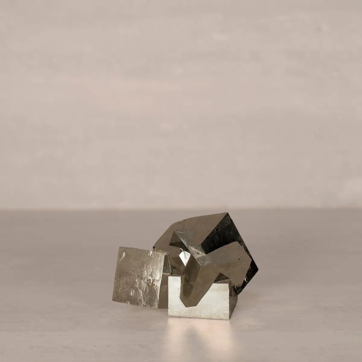 Natural Pyrite Cube Cluster From Spain - 3.5" / 755 Grams 1